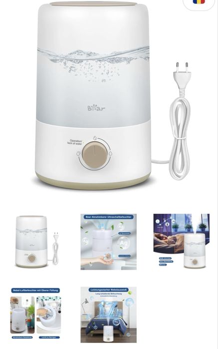 Umidificator aer Bear 3L