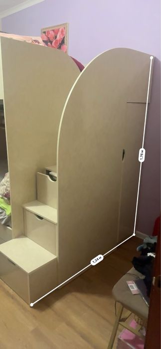 Двух ярусная кровать