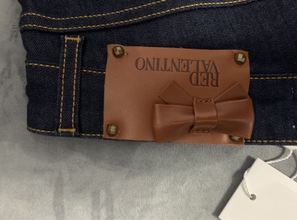 Blugi Red Valentino, mas 25(XS), slim,indigo,impecabili,noi, eticheta