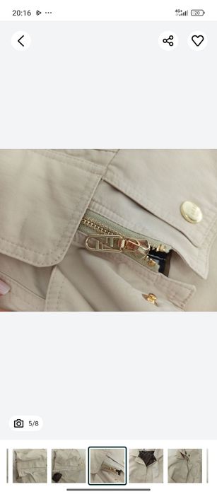 Jacheta de vant Fendi