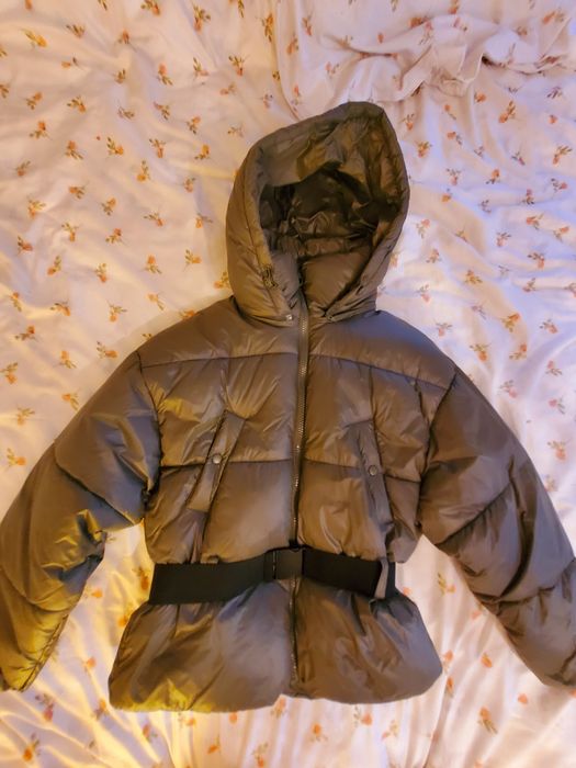 Geaca zara de iarna cu gluga