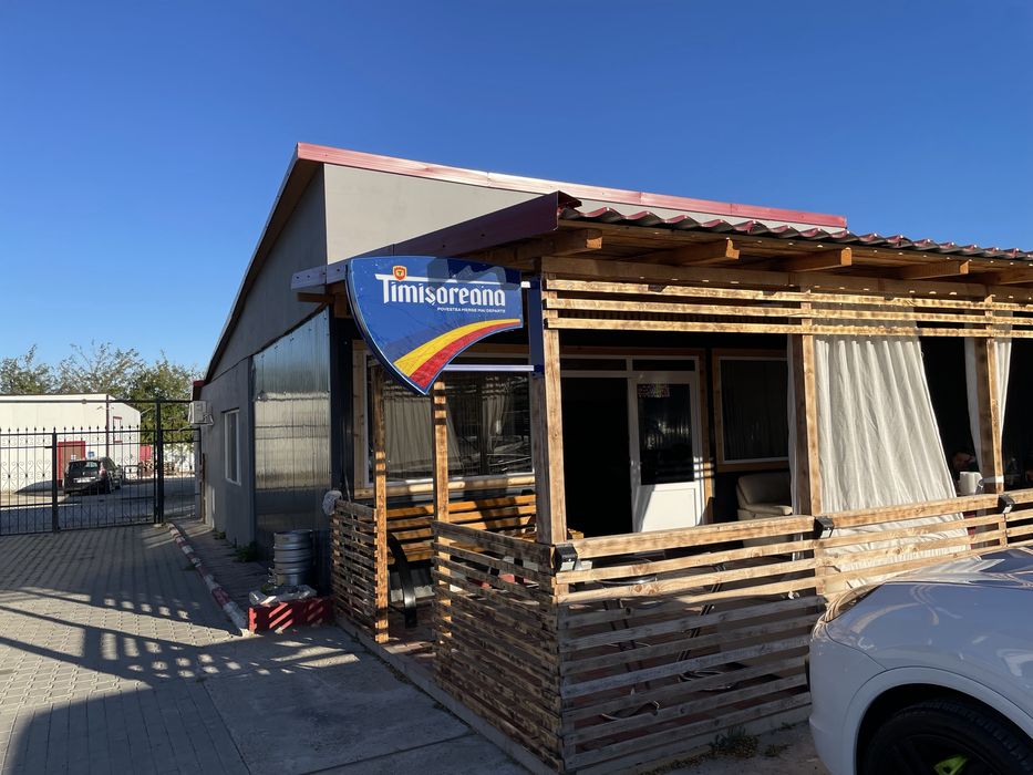 Închiriez hală/spațiu comercial – ideal spălătorie, service, depozit – Tulucești