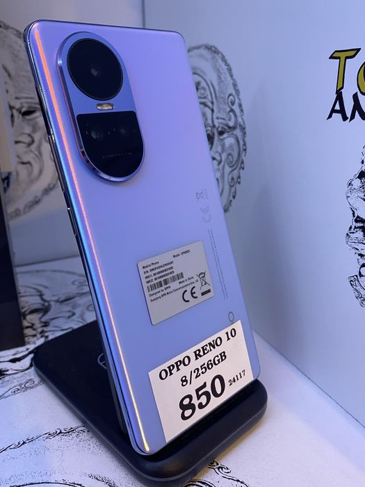 Oppo Reno 10 -5G , 256 GB , 8 GB Ram