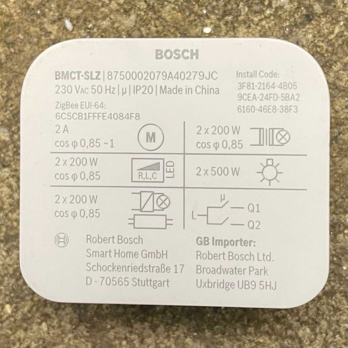 Dimmer Smart Bosch – Compatibil Alexa, Google Assistant, Apple HomeKit