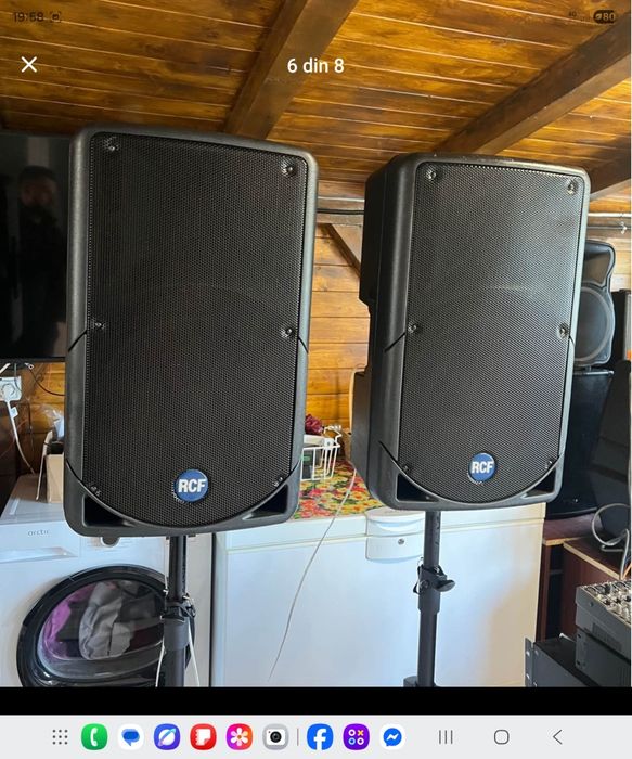 Vand boxe rcf pe 15 si basi pe 18.Am si electrovoice si rcf mk4