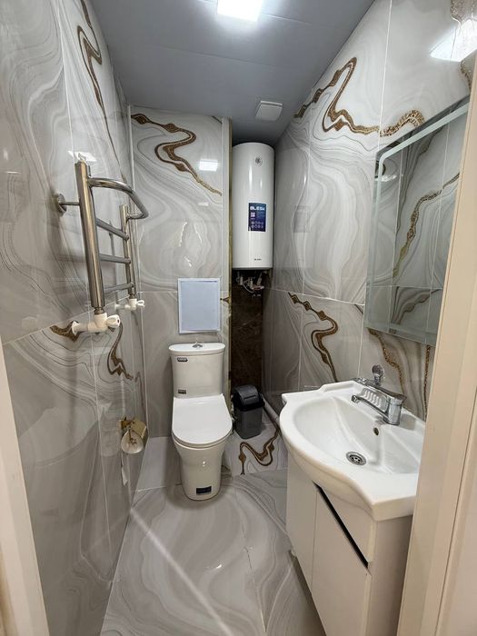 Uzimizni uyimiz 3 xonalik 80kv tuliq jihozlangan latico  imranbuilding