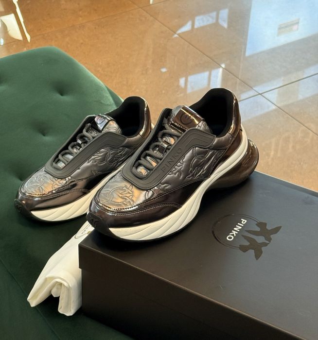 PINKO Ariel 19 Monogram Оригинални Дамски Сникърси 36–41