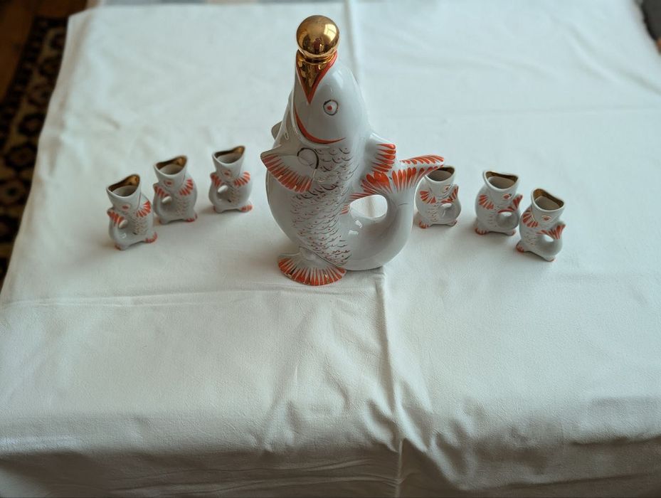 Продам набор фарфоровых рыбок