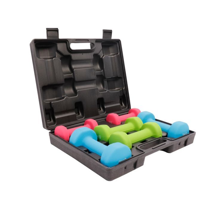 Set de gantere fixe pentru Aerobic 12 KG
