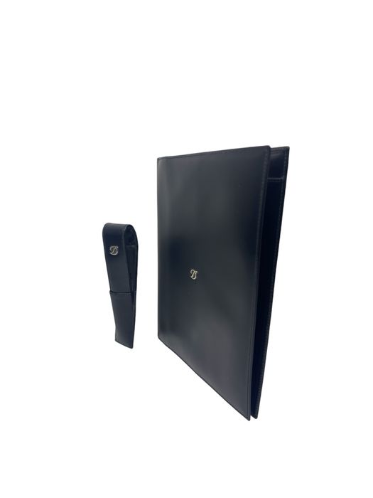 Комплект Калъф за тефтер и калъф за две писалки S.T.Dupont