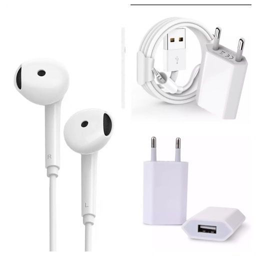 Compatibile Iphone Cablu Usb Casti Incarcator Adaptor Priza