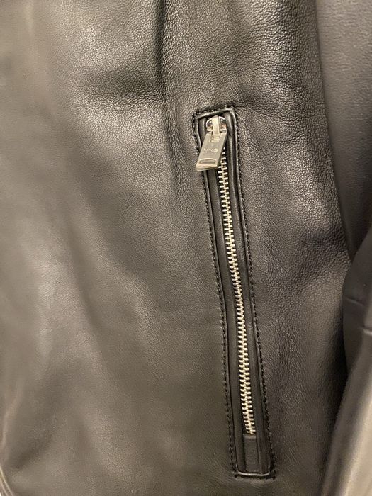 Мужская кожаная куртка MNG