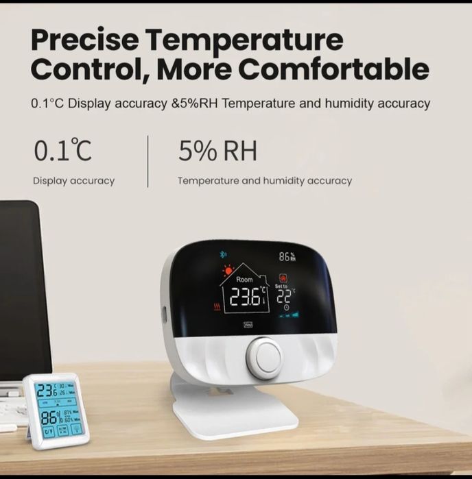 Nou Sigilat Termostat Ambient Wirreles WiFi Smart fara fir