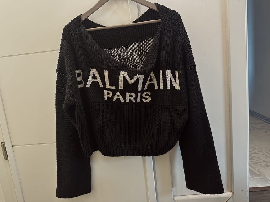 Balmain плетен пуловер