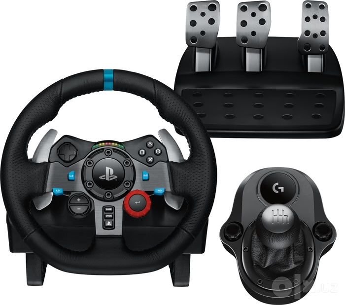 Logitech G29 руль, педаль + шифтер в комплекте