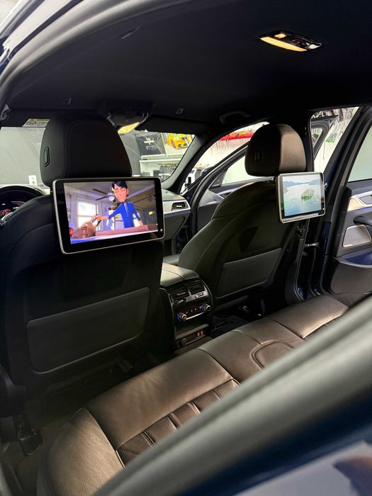 Ecrane In Tetiere dedicate BMW Seria 5 G30 2017-2023 in Stoc In Romania Poze Reale Garantie 12 luni Youtube Android Magazin Play Netflix