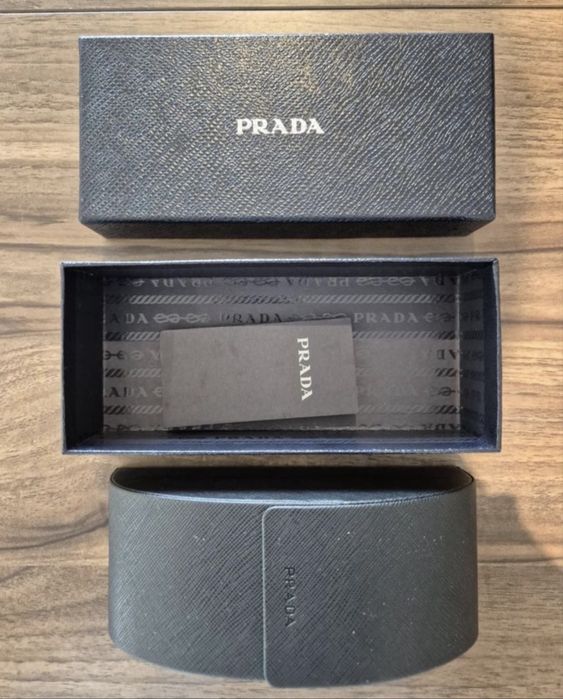 Prada стилни черни очила – нови