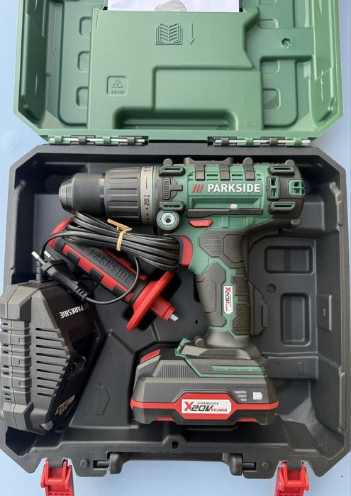 Masina de insurubat 3 in 1 cu percutie 45Nm 20v Parkside