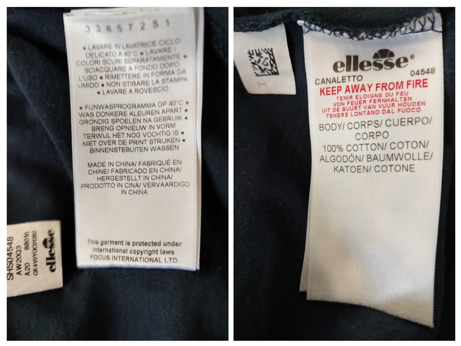 Polo Ralph Lauren - XL, Ellesse- XL u BOY LONDON - XL, мъжки тениски