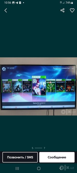 Xbox 360 slim сотилади