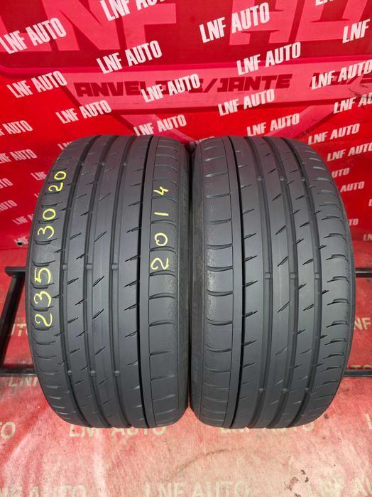 Anvelope de VARA - 235/30/20 - Continental - 6.6 MM - DOT 2014 CA NOI