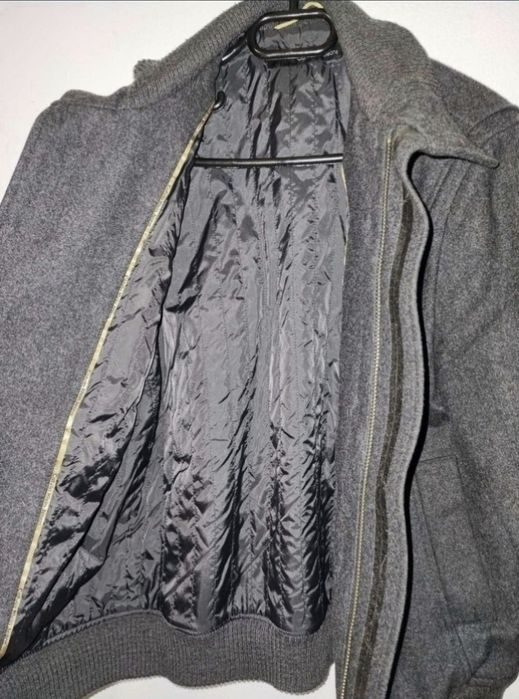 Palton bărbătesc Calvin, Lână naturală - Marimea L