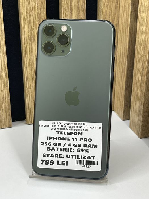 Iphone 11 Pro 256Gb 69% baterie Garantie / Factura #60927