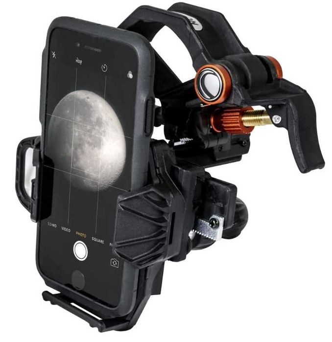 Adaptor universal pentru smartphone, CELESTRON, NexYZ 3-Axis, Negru