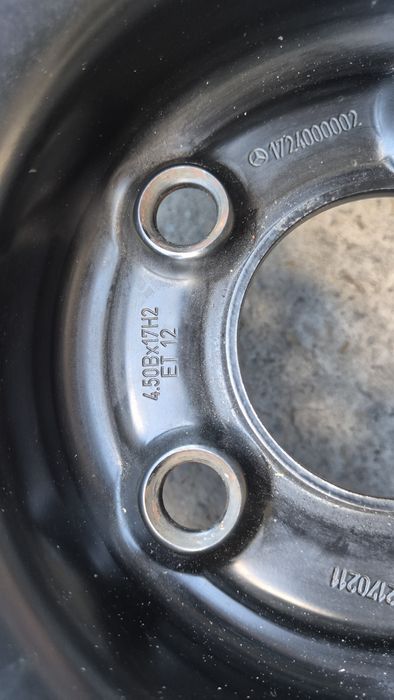 Резервна гума /ПАТЕРИЦА/ Мерцедес 5/112 Mercedes SLK 5x112

Употребява