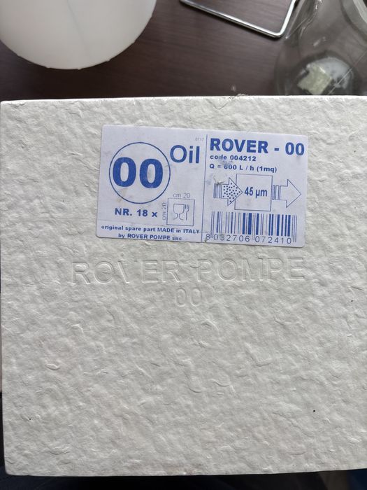 5 seturi de cate 18 filtre Rover pentru statie vin sigilate Colombo
