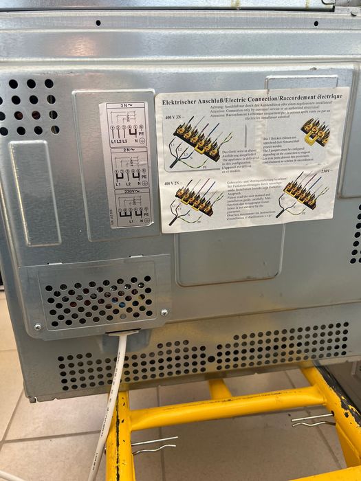 Фурна с котлони AEG Electrolux-пиролиза,инокс,мод:Е5741-4-М