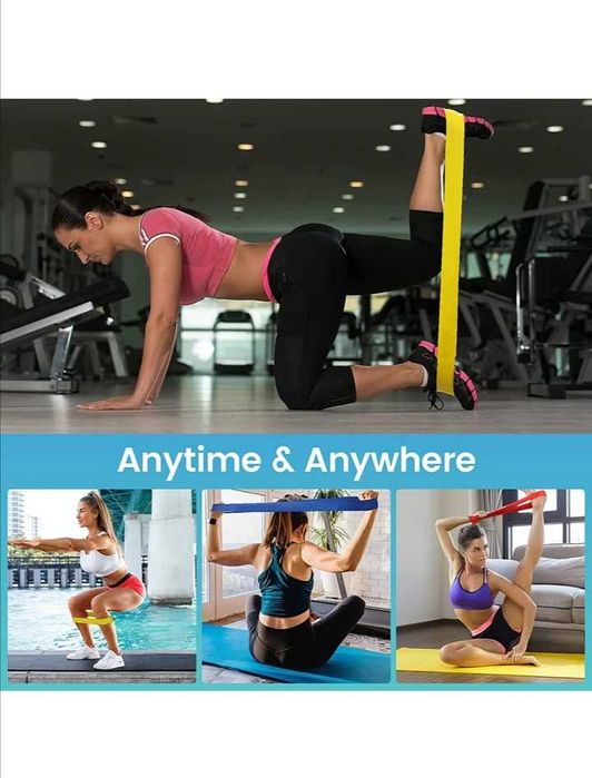 Комплект ластици за тренировка 5 броя