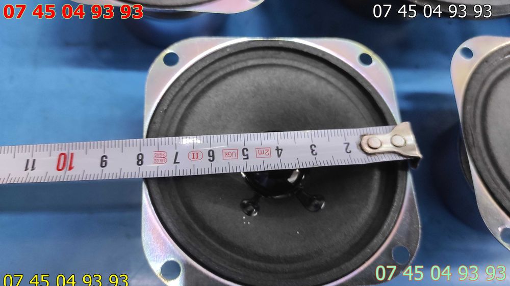 difuzoare NOI 4 ohm diametru de 8cm nu scrie puterea pe ele