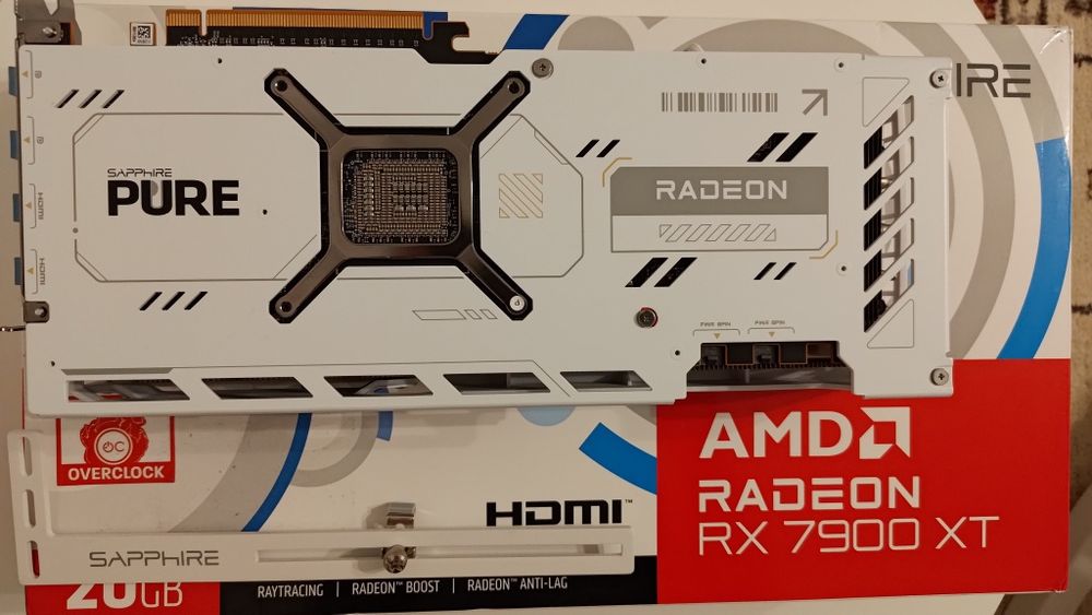 Vand/Schimb Sapphire PURE AMD Radeon RX 7900XT 20GB GDDR6 320-bit