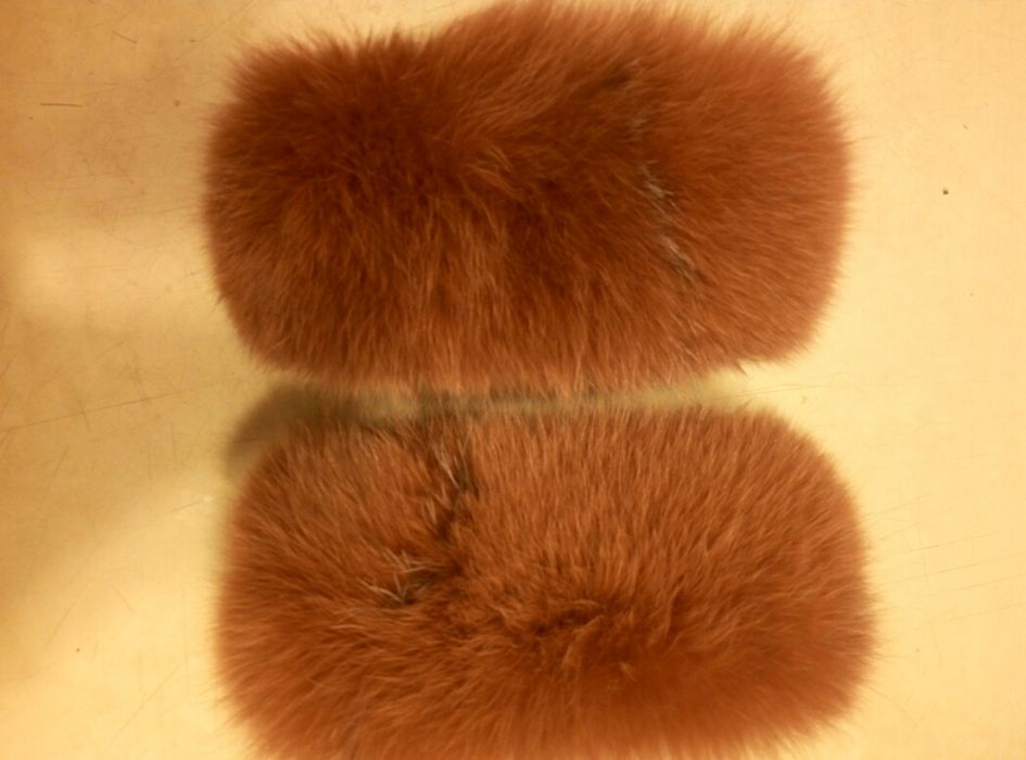 Манжеты меховые.песцовые.