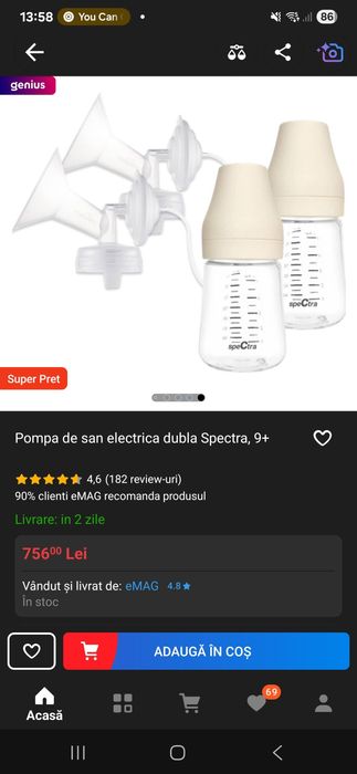 Pompa San Spectra 9 Plus