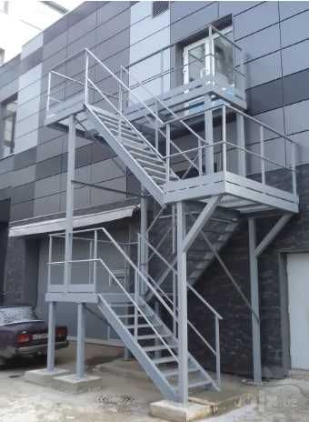 Лестницы пожарной эвакуации, 消防逃生梯, Fire escape ladders