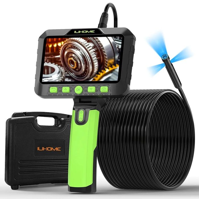 Топ Цена! Професионалена Инспекционна камера с Тройна леща 1080P