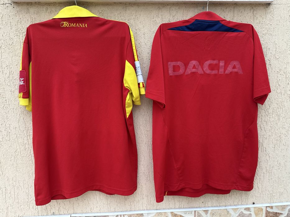 Tricou Romania Adidas fotbal nationala