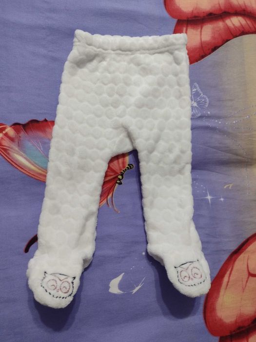 Hanorac vulpita si pantalonasi, material Cocolino, mas. 80, 9-12 luni