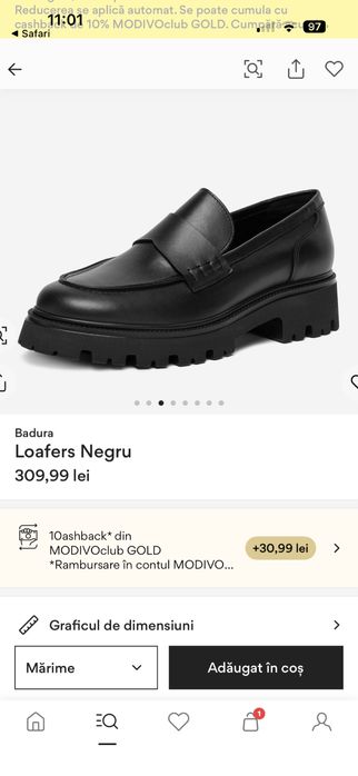 Pantofi piele naturala nr 38 Badura