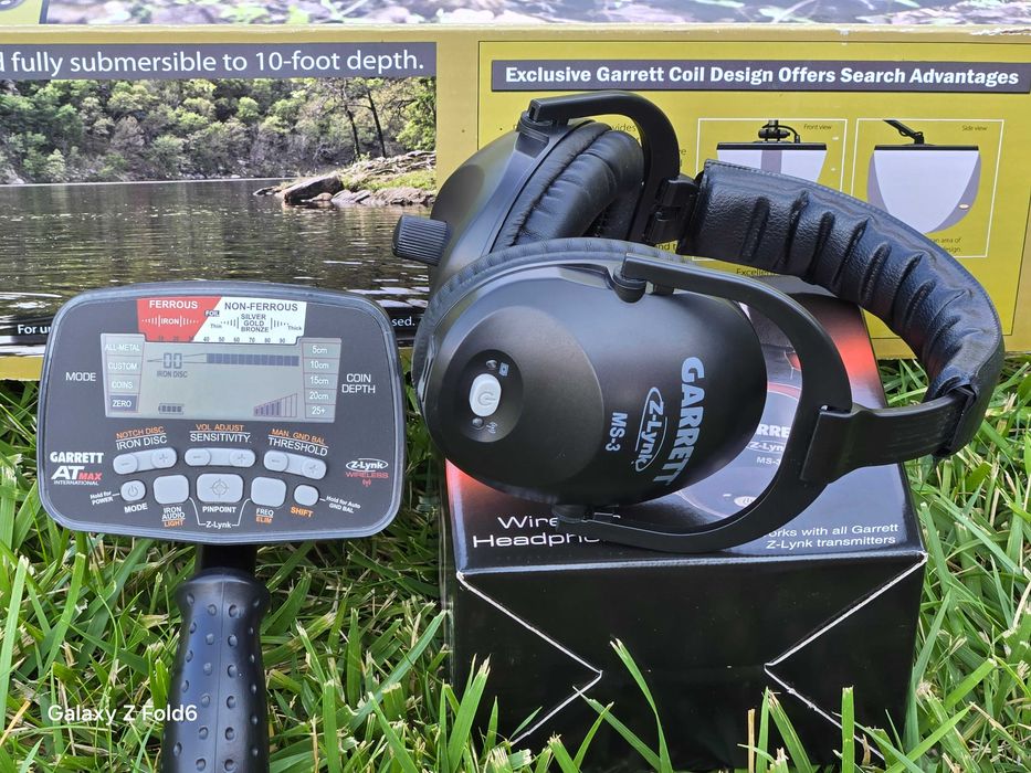 Професонален металотърсач Garrett AT Max за суша и вода