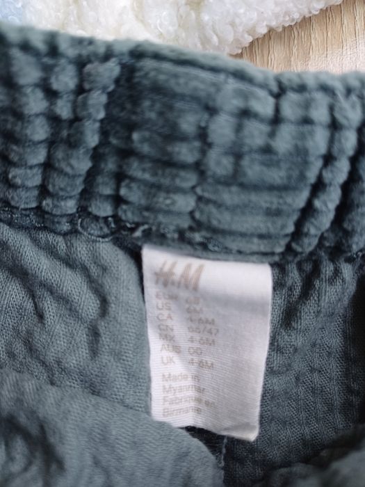 Комплект шерпа с джинси с топлийки по избор 68см , 4-6м