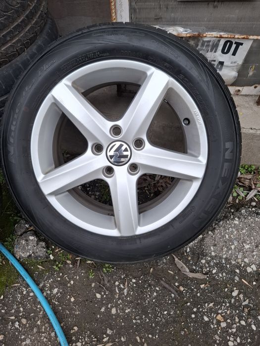 Алуминиеви Джанти 5х112/16"/6.5J/57.1/ЕТ42 с хубави гуми 205 55 16