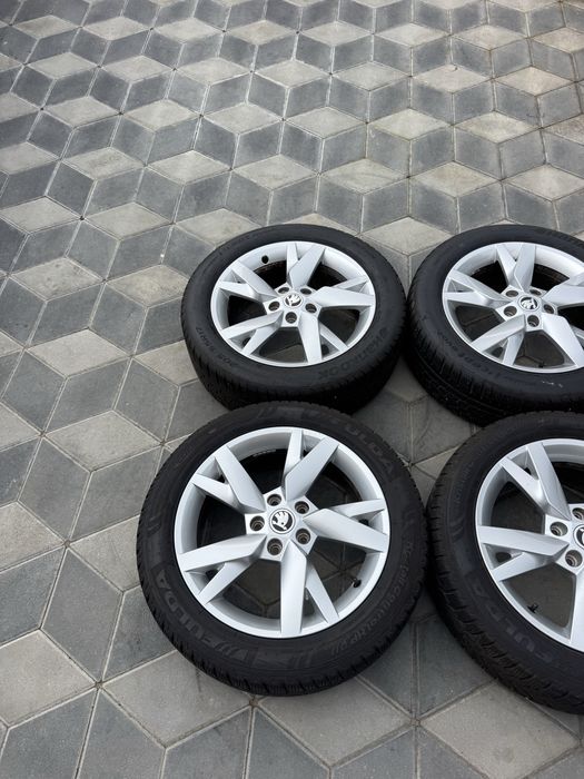 Jante Orig”Skoda R17(5x112)”Octavia 4/3/2/Superb/Yeti/Karoq/Kodiaq/Vw/Seat~