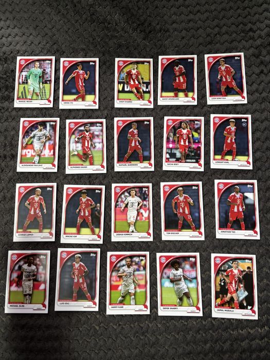 Продавам Topps сетове Барселона и Байерн