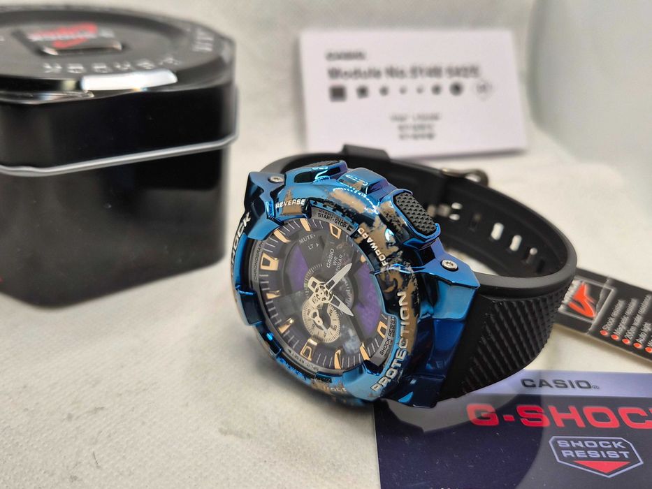 Ceas SPORT Casio g shock gm110 metal ,EARTH LIMITED,NOU,Garantie 2 ani