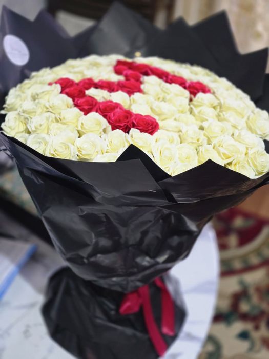 Милые роза,букет