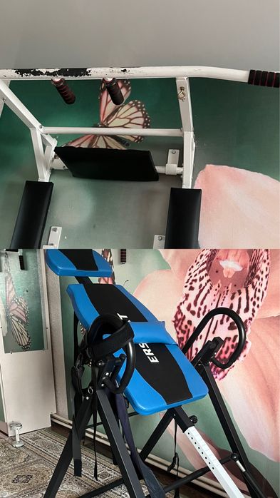 Турник,тренажер-инверсионный стол