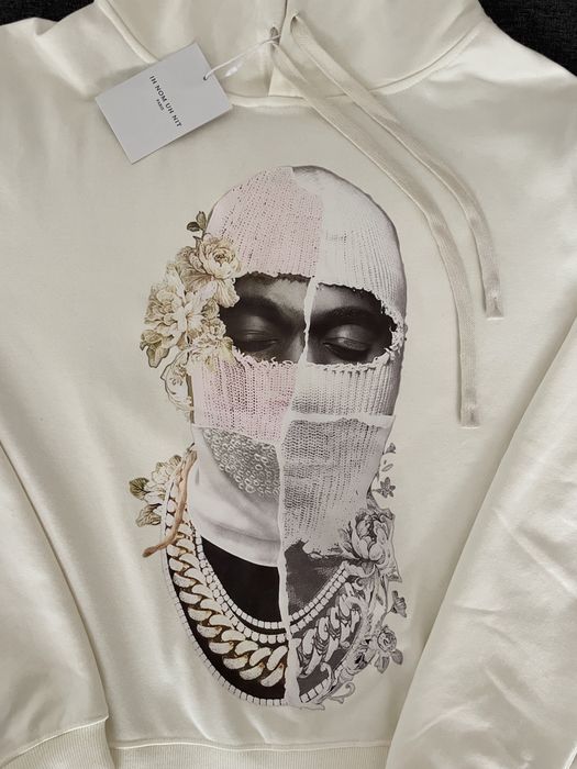 !!REDUCERE!! Hanorac unisex Ih nom Ih nit alb